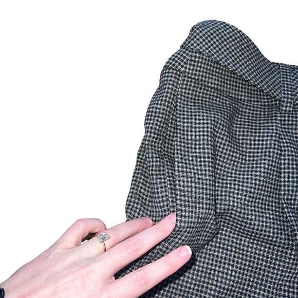 NWT BANANA REPUBLIC High Rise Slim Wide Leg Flannel Pant Size 14 - Picture 5 of 9